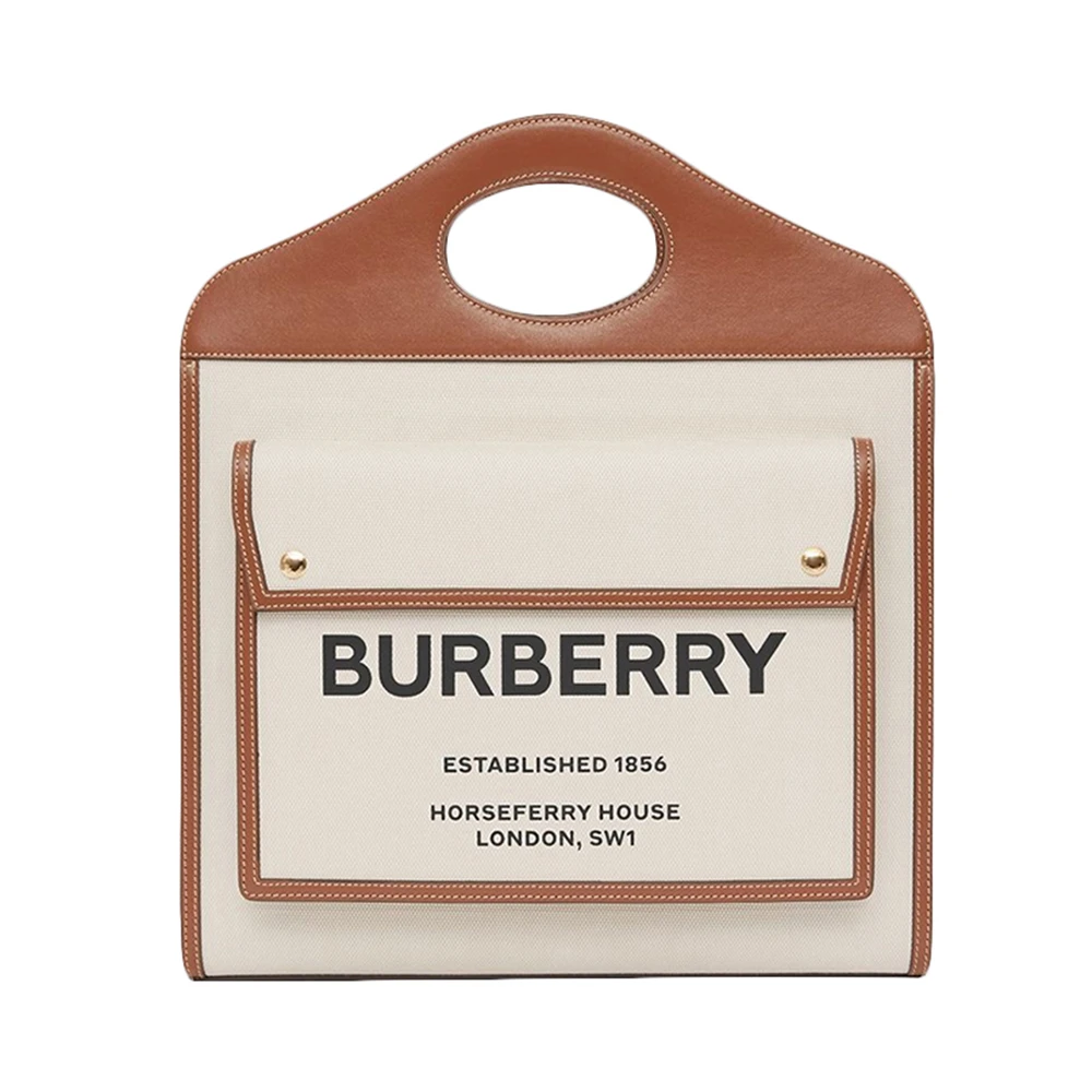 商品[国内直发] Burberry|BURBERRY 拼色女士单肩包 8039362,价格¥11663,第1张图片