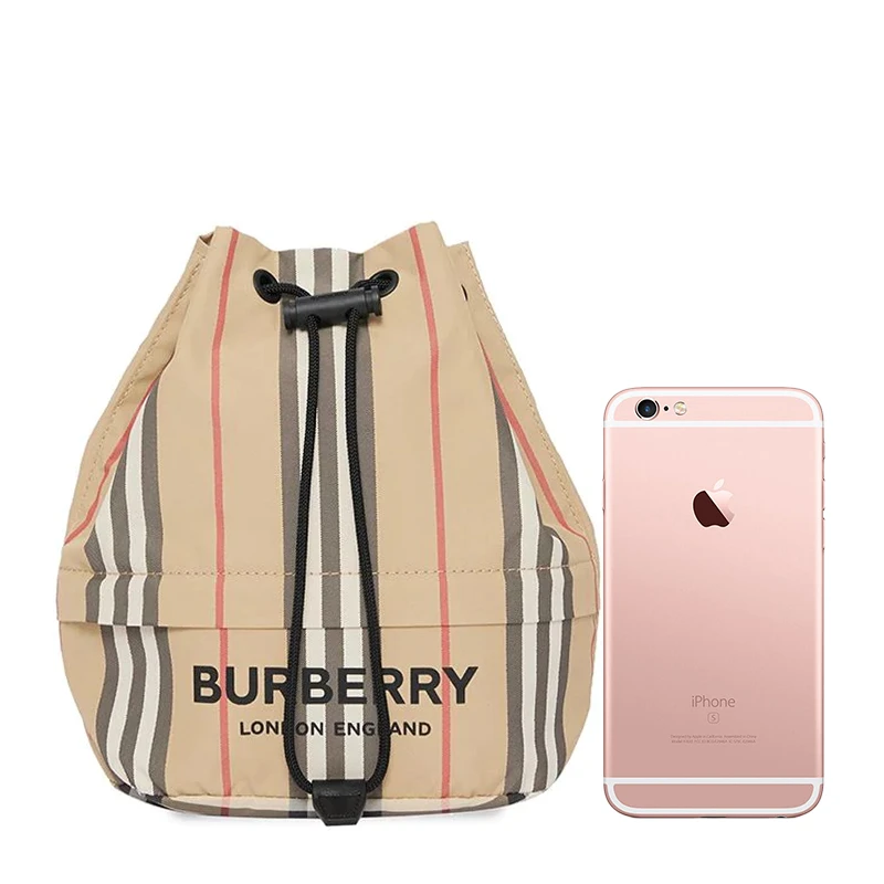 商品Burberry|BURBERRY 驼色女士手提包 8026737,价格¥2520,第1张图片