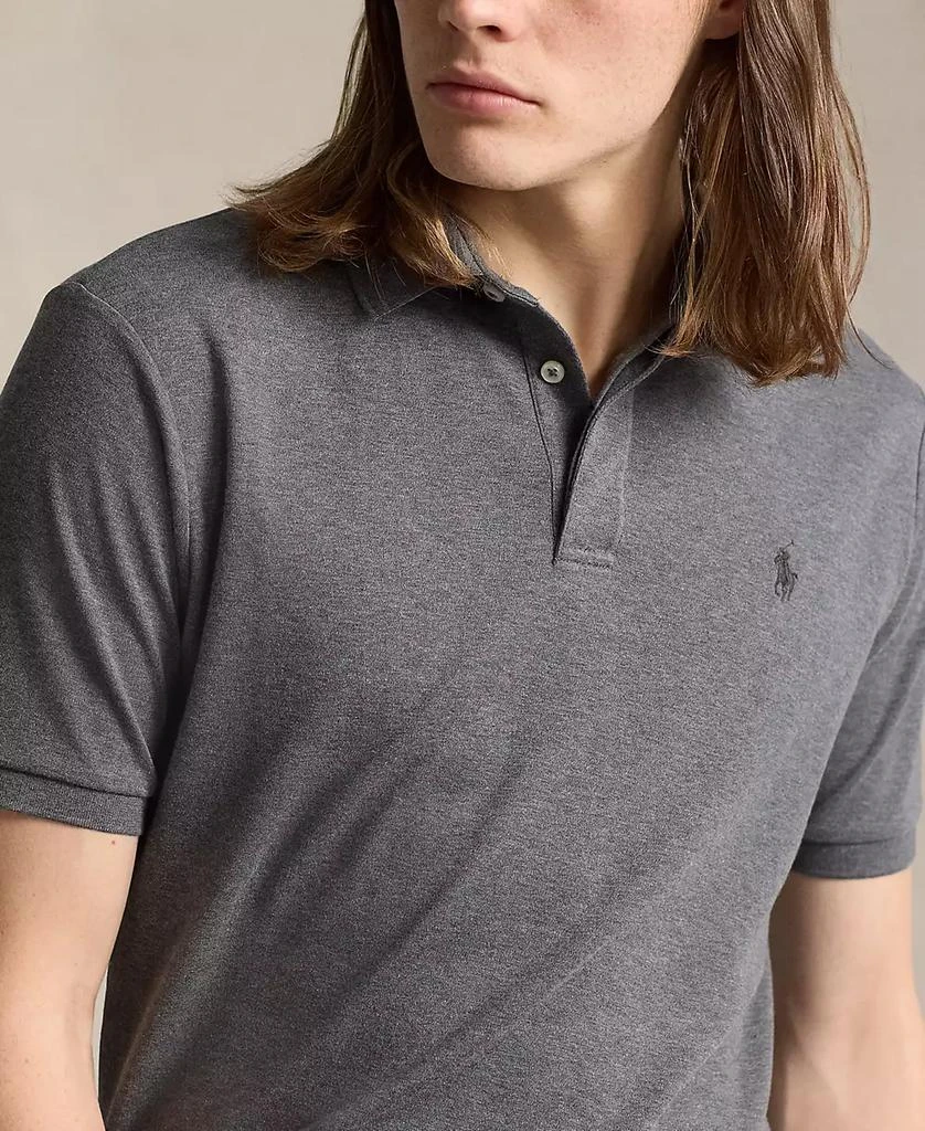 商品Ralph Lauren|Men's Classic-Fit Soft Cotton Polo Shirt,价格¥648,第3张图片详细描述