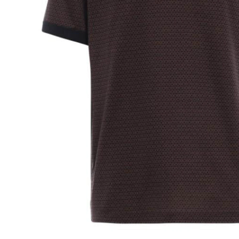 Salvatore Ferragamo 菲拉格慕 男士棕色经典Gancio Logo嵌花短袖Polo衫 12-1661-697732 商品