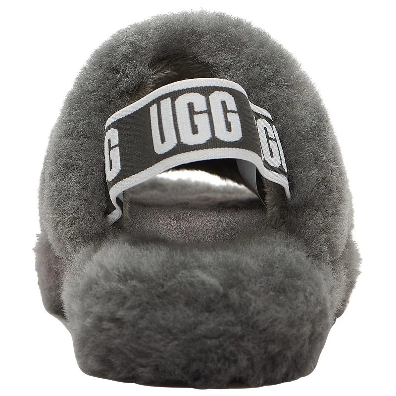 商品UGG|UGG Fluff Yeah Slide - Girls' Preschool,价格¥373,第3张图片详细描述