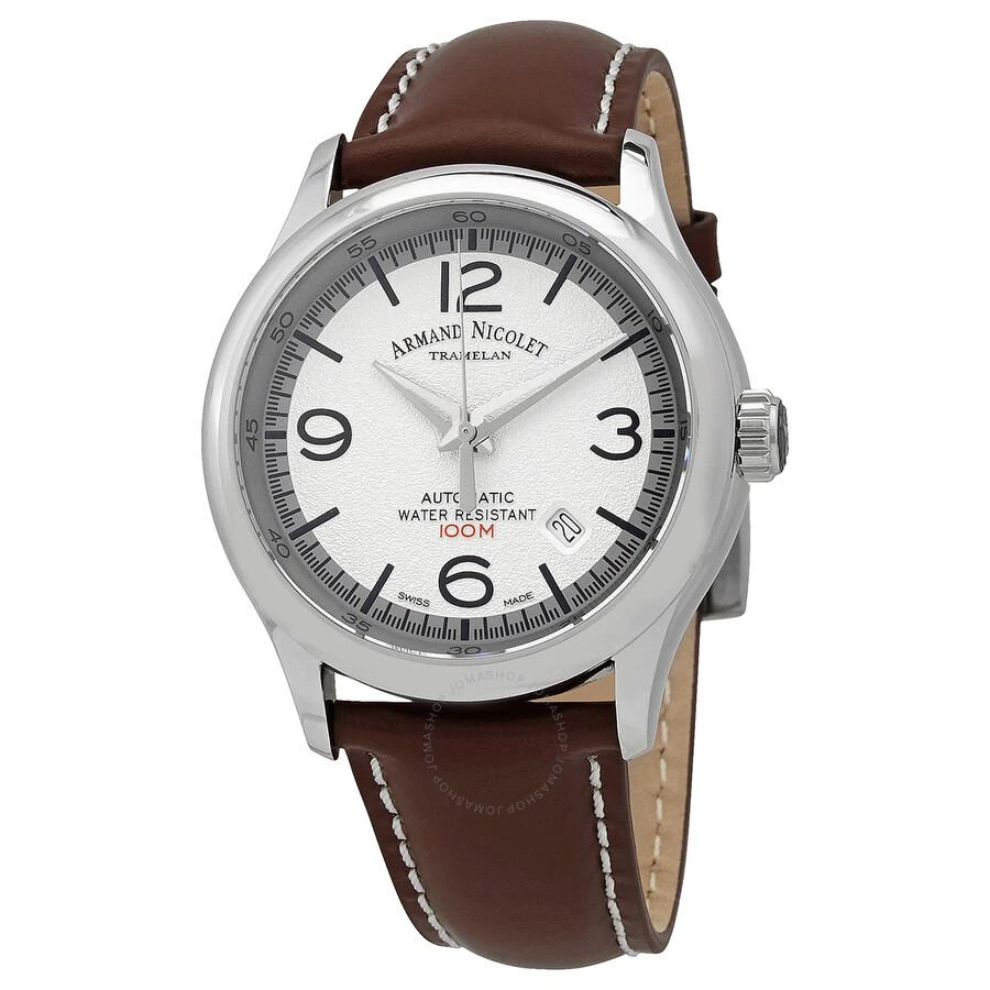 商品Armand Nicolet|MHA Automatic White Dial Watch A840HAA-AG-P140MR2,价格¥5969,第1张图片