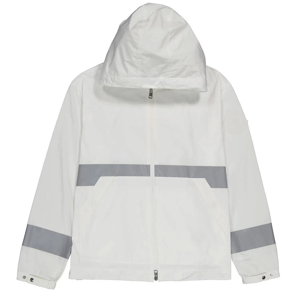 商品Moncler|Moncler Adour Hooded Techno Jacket In White, Brand Size 3 (Large),价格¥2123,第1张图片