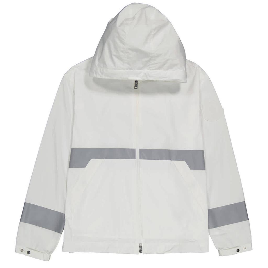 商品Moncler|Moncler Adour Hooded Techno Jacket In White, Brand Size 2 (Medium),价格¥1957-¥2097,第1张图片