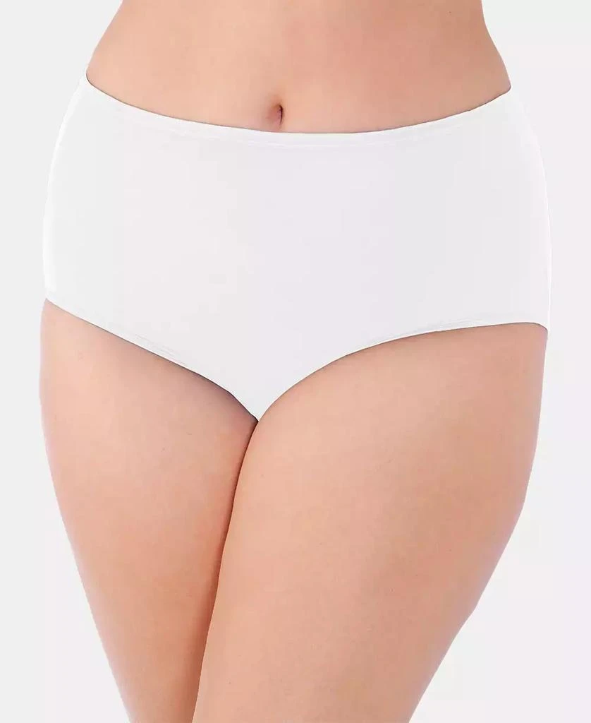 商品Vanity Fair|Women's Illumination® Plus Size Satin-Trim Brief Underwear 13811,价格¥38,第1张图片