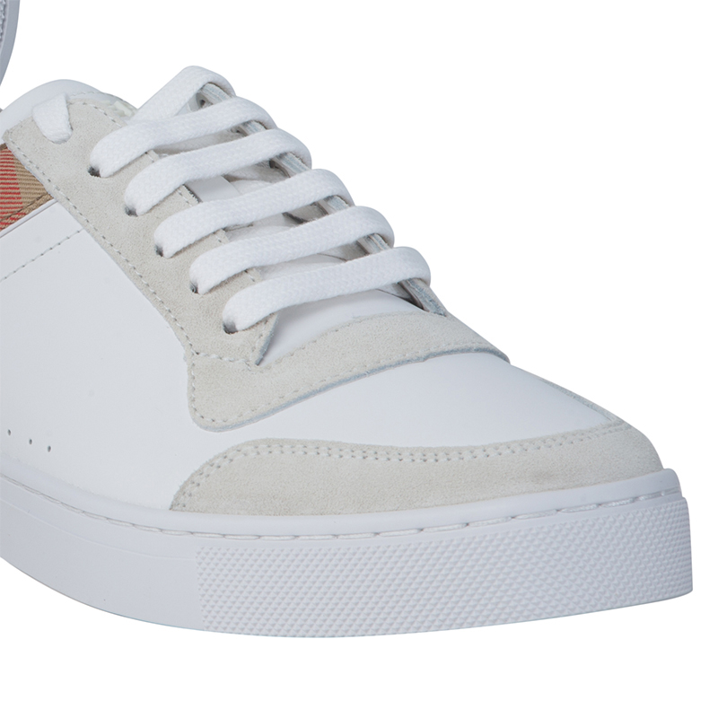 BURBERRY 白色男士板鞋 8024125商品第2张图片规格展示