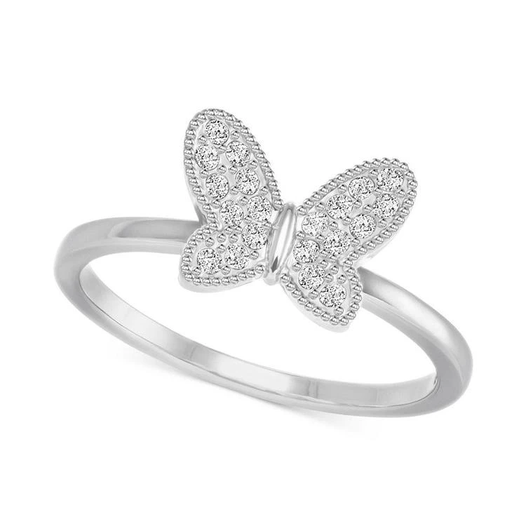 商品Swarovski|水晶蝴蝶戒指,价格¥519,第1张图片