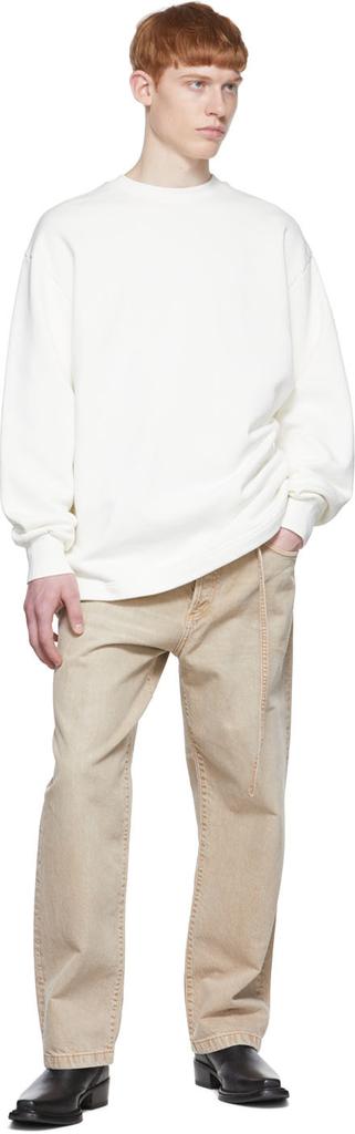 Off-White Cotton Sweatshirt商品第4张图片规格展示