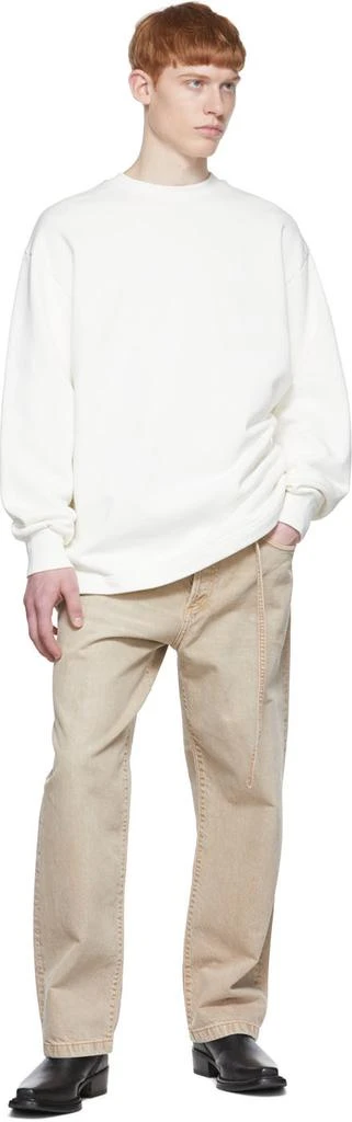 商品Acne Studios|Off-White Cotton Sweatshirt,价格¥1384,第4张图片详细描述