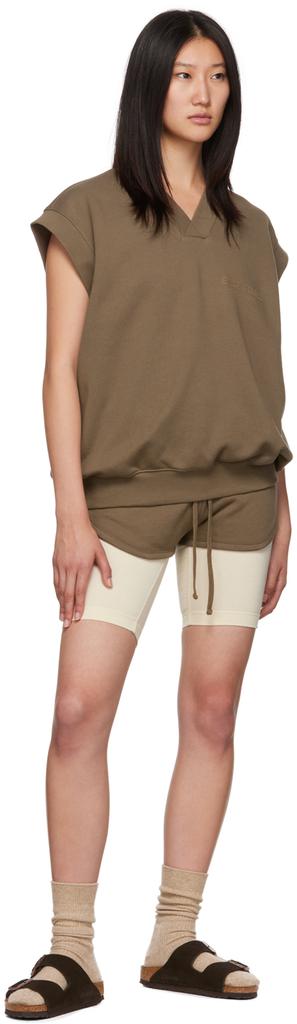 Brown Cotton Shorts商品第4张图片规格展示