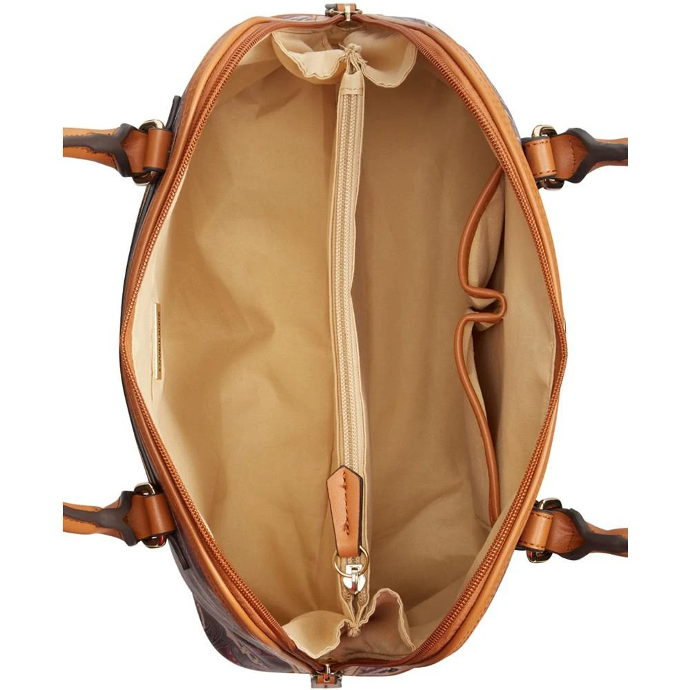 商品Giani Bernini|Tapestry Medium Dome Satchel, Created for Macy's,价格¥372,第2张图片详细描述