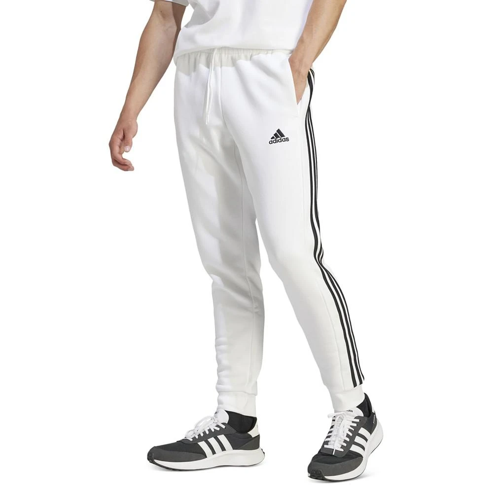 商品Adidas|Men's Essentials 3-Stripes Regular-Fit Fleece Joggers, Regular and Big & Tall,价格¥368,第5张图片详细描述
