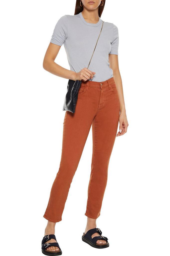 商品J Brand|Adele mid-rise slim-leg jeans,价格¥431,第6张图片详细描述