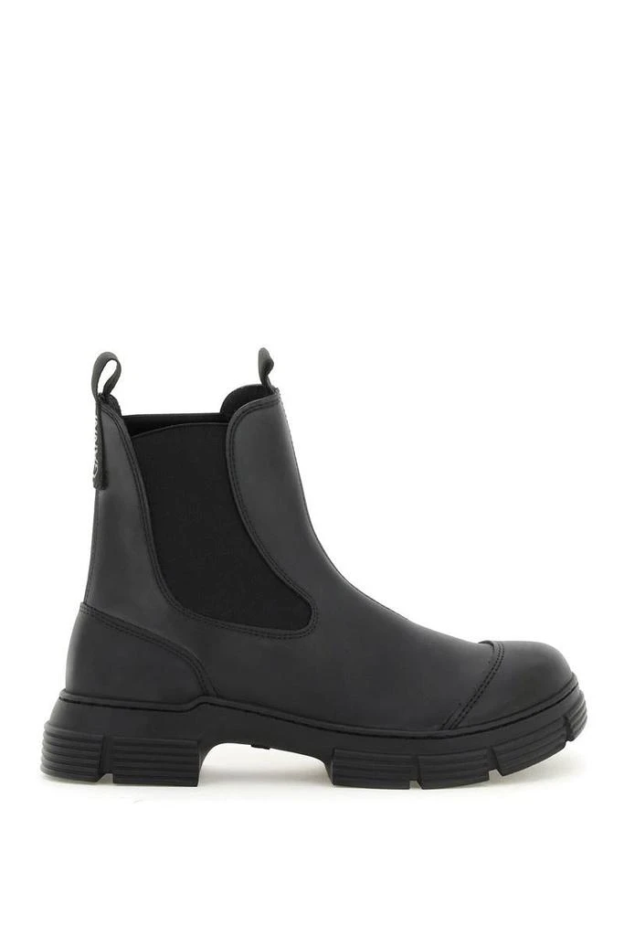 商品Ganni|Ganni recycled rubber chelsea ankle boots,价格¥1269,第1张图片