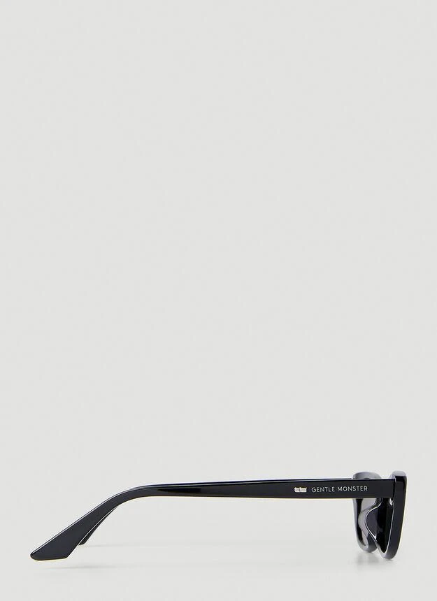商品GENTLE MONSTER|Pesh Cat Eye Sunglasses in Black,价格¥2341,第3张图片详细描述