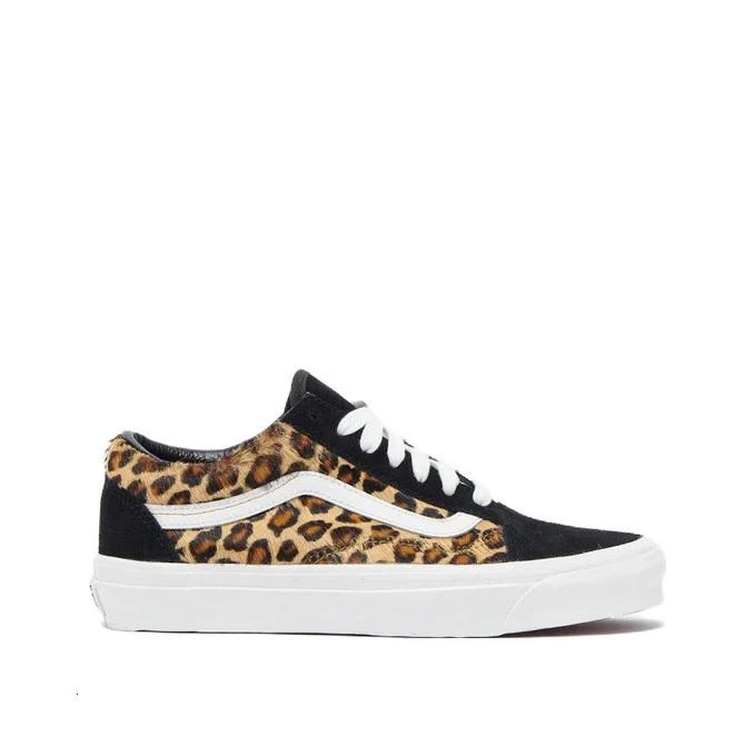 商品Vans|Jungle Clash Leopard Old Skool 36 DX Low-Top Sneakers,价格¥487,第1张图片