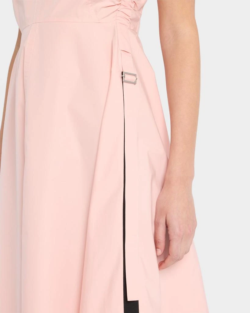 商品3.1 Phillip Lim|V-Neck Tulip-Sleeve Midi Dress,价格¥5352,第5张图片详细描述