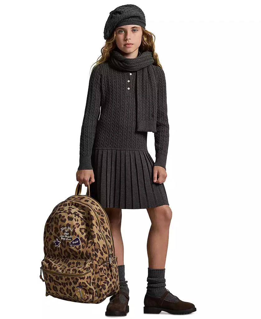 Girls 7-16 Mini-Cable Long Sleeve Sweater Dress 商品