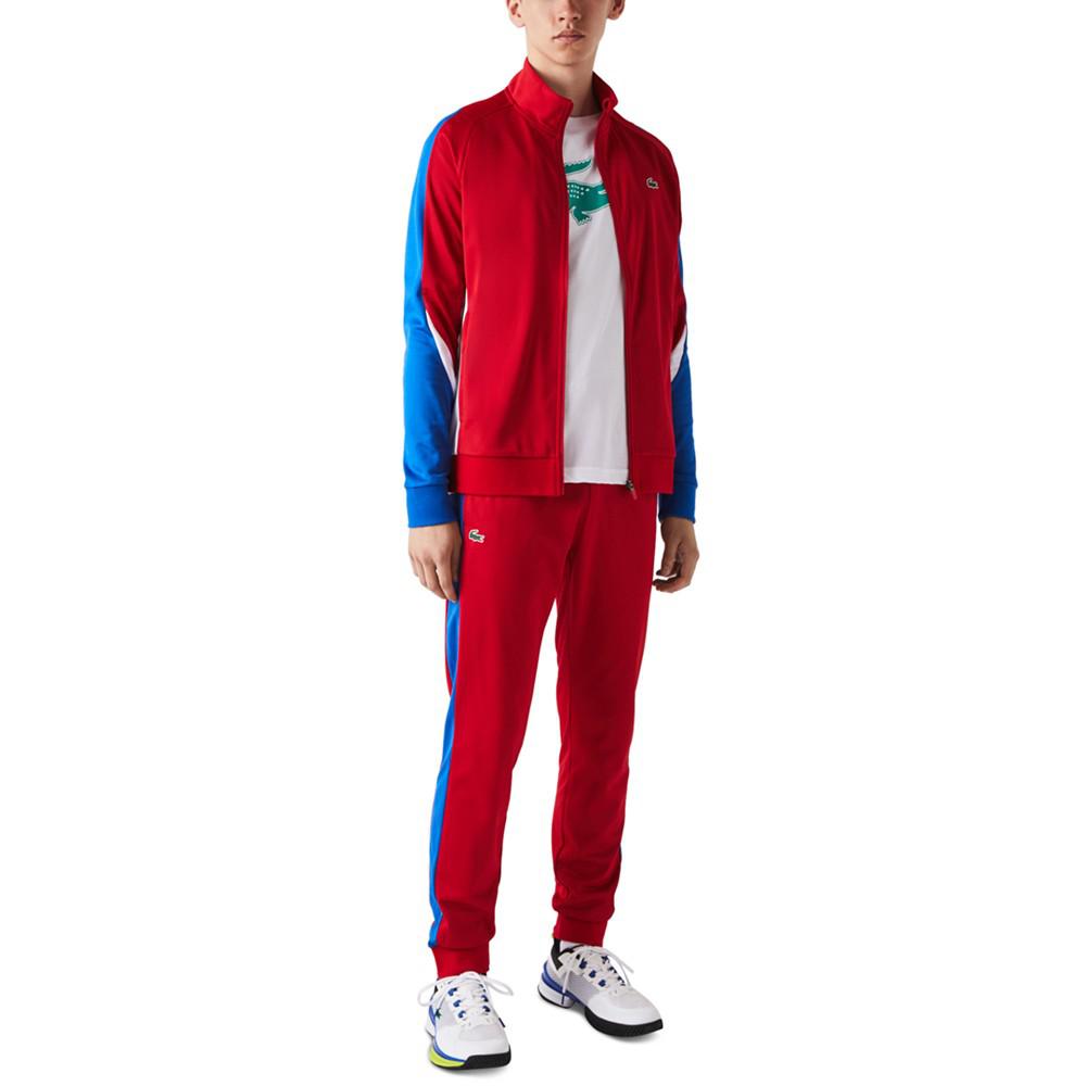 Men's Drawstring-Waist Tracksuit Jogger Pants商品第1张图片规格展示