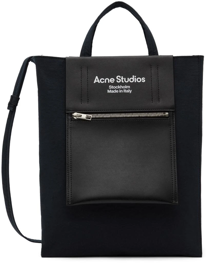 商品Acne Studios|Black Papery Nylon Tote,价格¥2725,第1张图片