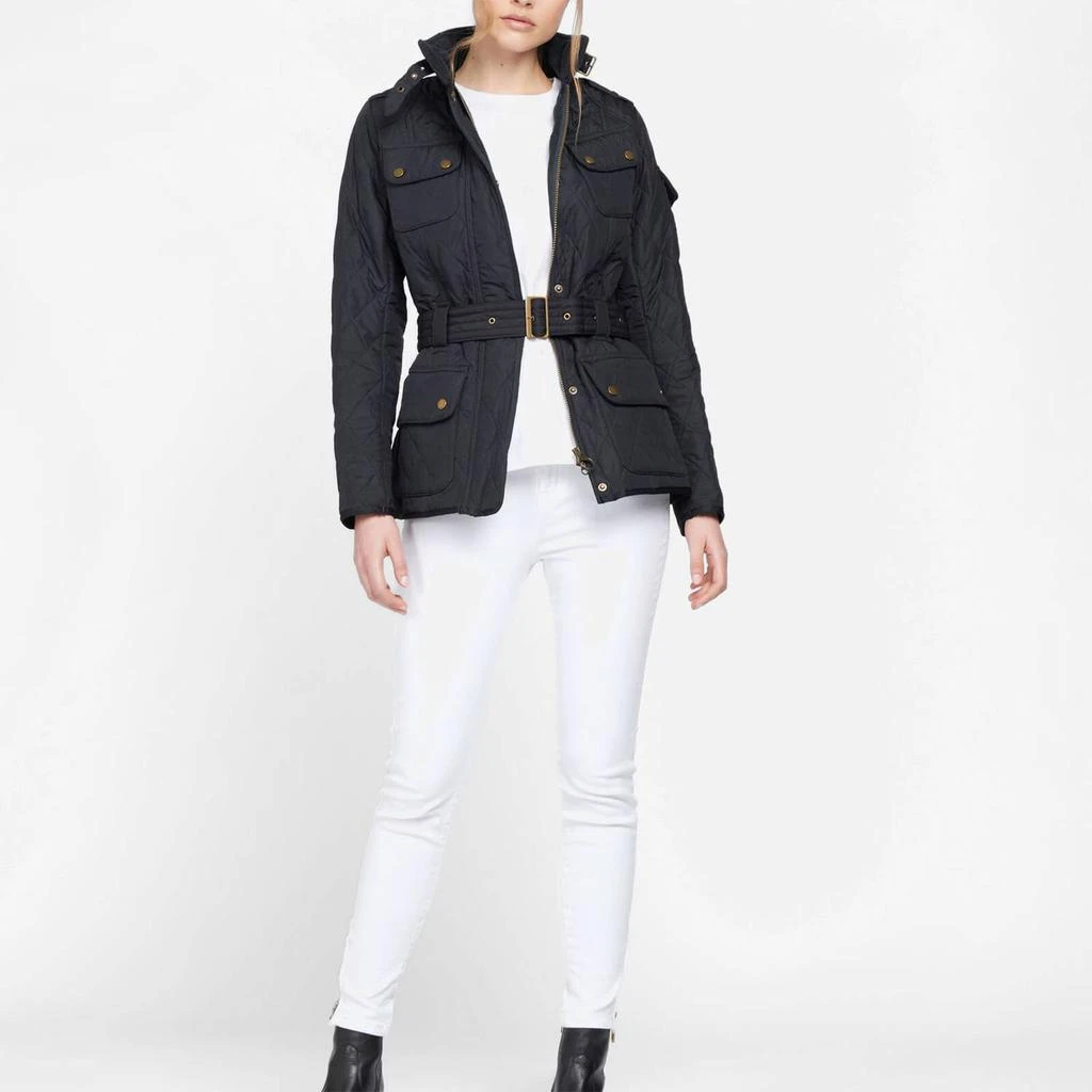 商品Barbour|Barbour International Women's Tourer Polarquilt Jacket - Navy,价格¥1022,第3张图片详细描述