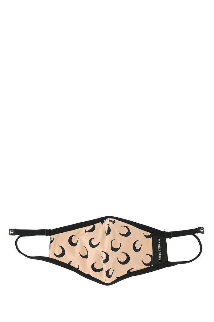 商品MARINE SERRE|Marine Serre Crescent Moon Print Face Mask,价格¥537,第1张图片