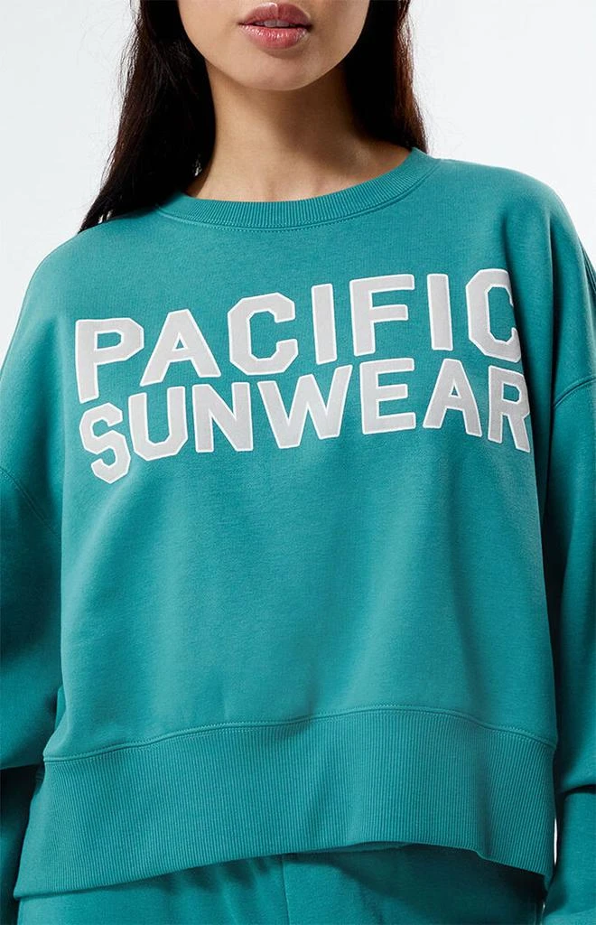 Bold Pacific Sunwear Cropped Crew Neck Sweatshirt 商品