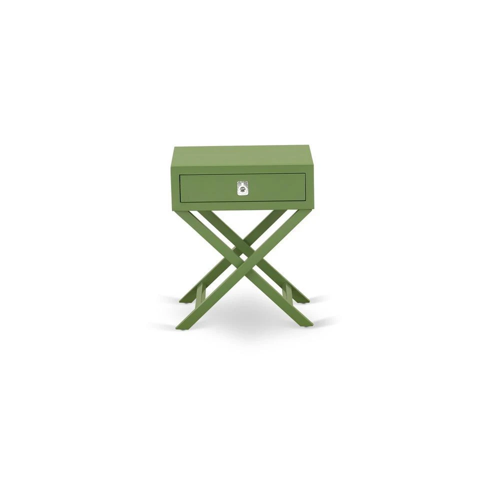 商品East West Furniture|Night Stand Clover Green, HANE12,价格¥1095,第2张图片详细描述