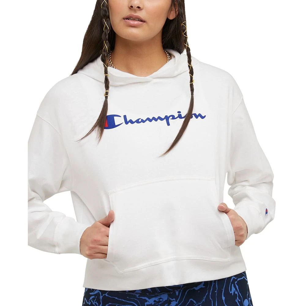 商品CHAMPION|Women's Long-Sleeve Logo T-Shirt Hoodie,价格¥148,第1张图片