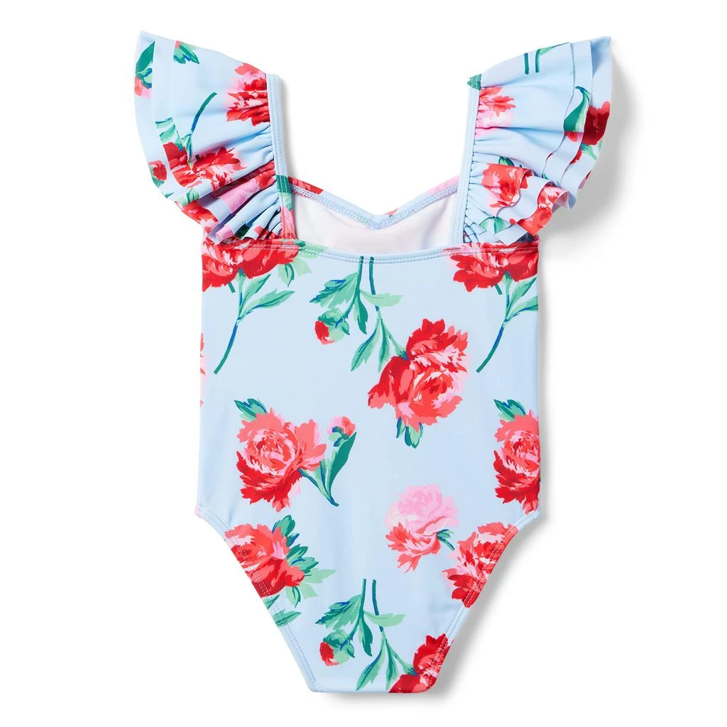 商品Janie and Jack|Floral One-Piece (Toddler/Little Kids/Big Kids),价格¥344,第2张图片详细描述