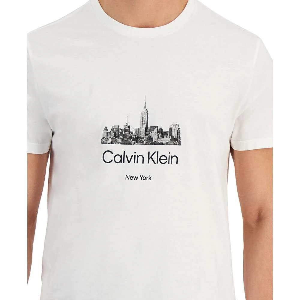 Men's NYC Skyline Logo Crewneck T-Shirt 商品