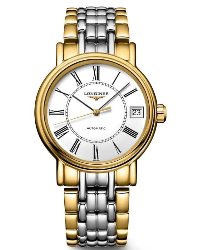 商品Longines|Longines Presence Automatic White Dial Two-Toned Steel Women's Watch L4.322.2.11.7,价格¥8550,第1张图片