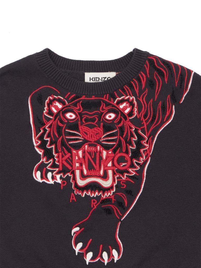 商品Kenzo|Tiger Cotton & Cashmere Knit Sweater,价格¥1151,第1张图片