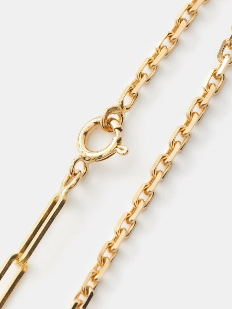 商品Yvonne Leon|Collier Solitaire diamond & 18kt gold necklace,价格¥17691,第4张图片详细描述