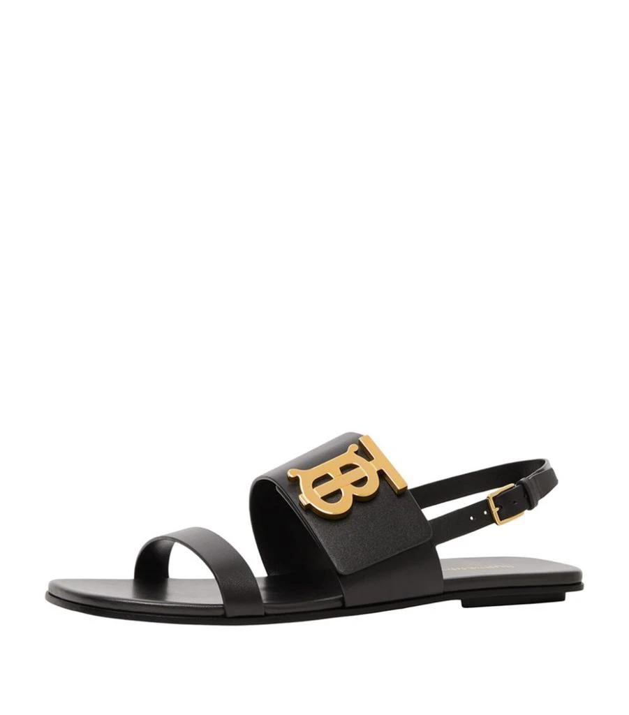 Leather TB Monogram Sandals 商品