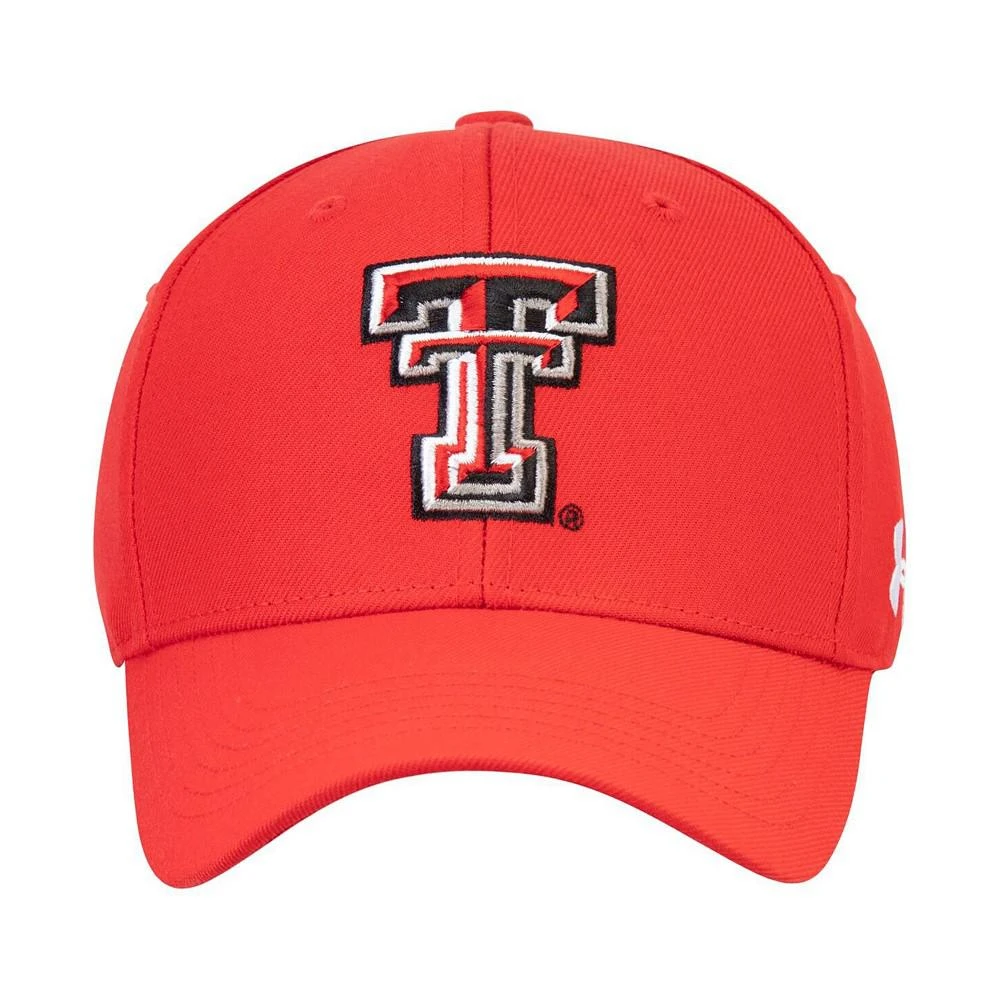商品Under Armour|Men's Red Texas Tech Red Raiders Classic Structured Adjustable Hat,价格¥141,第2张图片详细描述