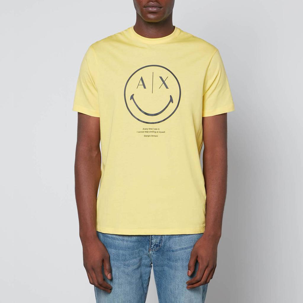 商品Armani Exchange|Armani Exchange Smiley Capsule T-Shirt,价格¥330,第1张图片