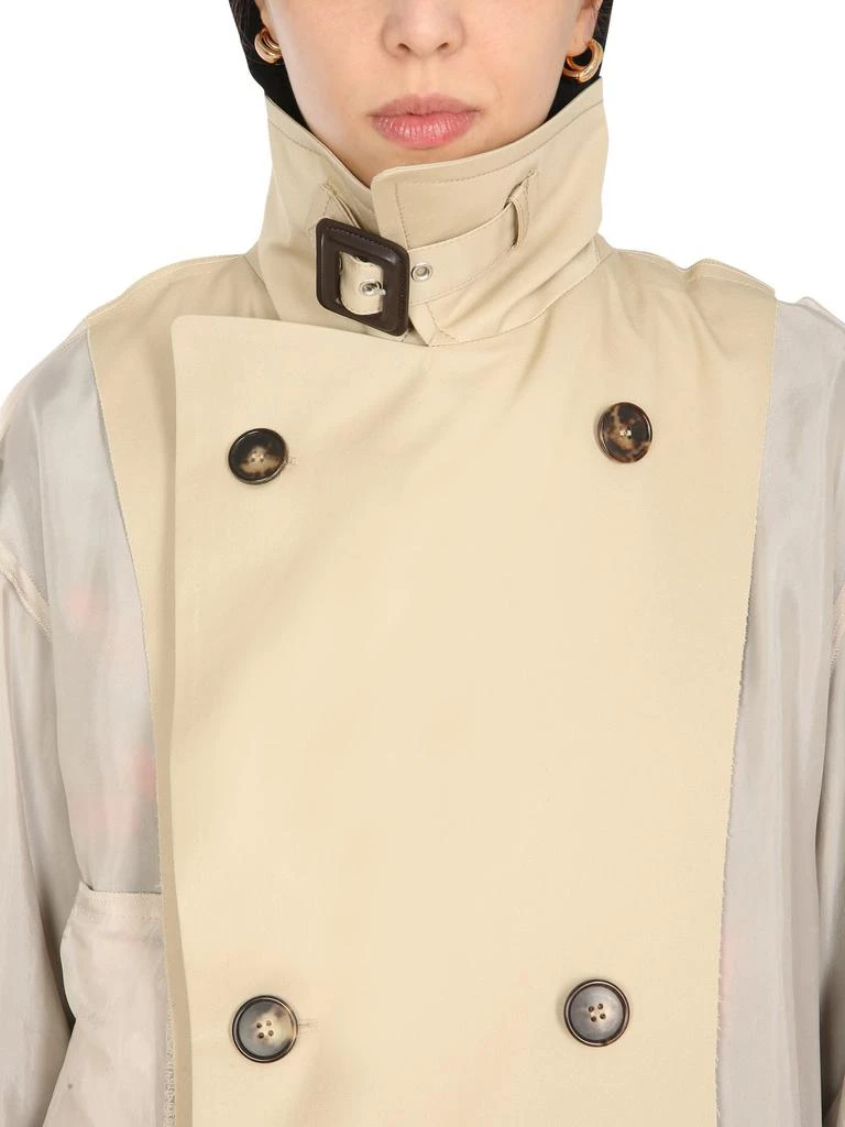 商品MAISON MARGIELA|Two-material Trench,价格¥7258,第4张图片详细描述