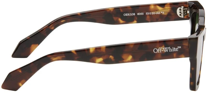 商品Off-White|Tortoiseshell Midland Sunglasses,价格¥2434,第2张图片详细描述