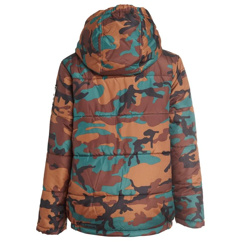 商品Timberland|Timberland Printed Puffer Jacket - Boys' Grade School,价格¥827,第2张图片详细描述