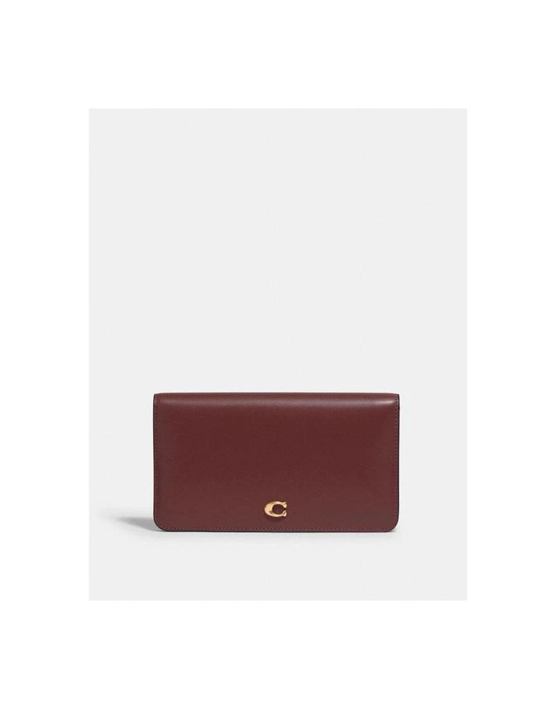 商品Coach|Slim Foldover Wallet,价格¥1256,第1张图片