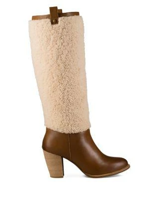 商品UGG|Women's Ava Sheepskin and Leather Tall Boots,价格¥2059,第2张图片详细描述