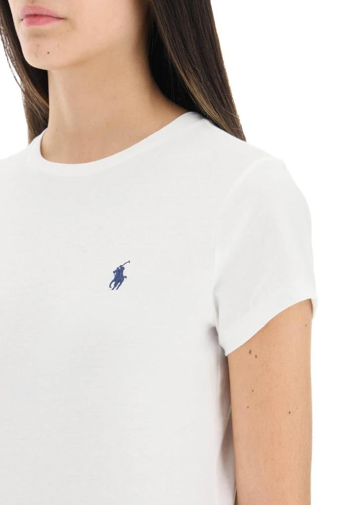 商品Ralph Lauren|Logo embroidered regular T-shirt,价格¥330,第5张图片详细描述