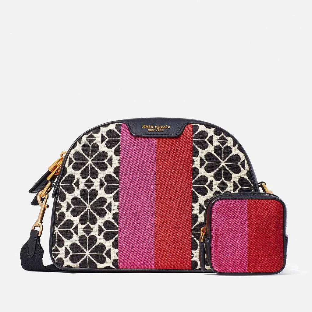 商品Kate Spade|Kate Spade New York Addy Flower Jacquard Cross-Body Bag,价格¥1686,第5张图片详细描述