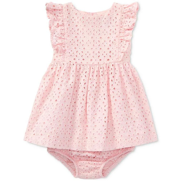 商品Ralph Lauren|Ralph Lauren Cotton Batiste Dress, Baby Girls,价格¥331,第1张图片