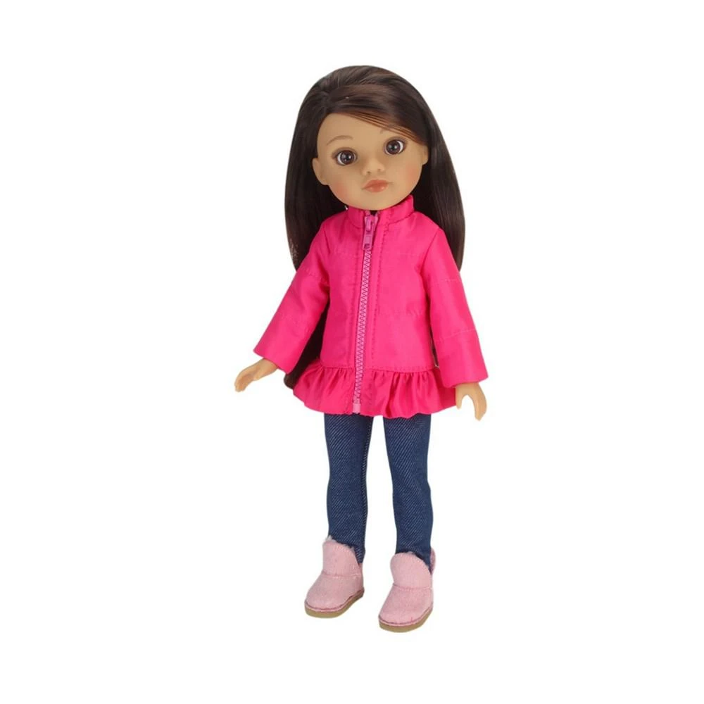 商品Teamson Kids|- 14.5" Doll - Puffy Coat, Blue Jeggings, Suede Boots,价格¥187,第2张图片详细描述
