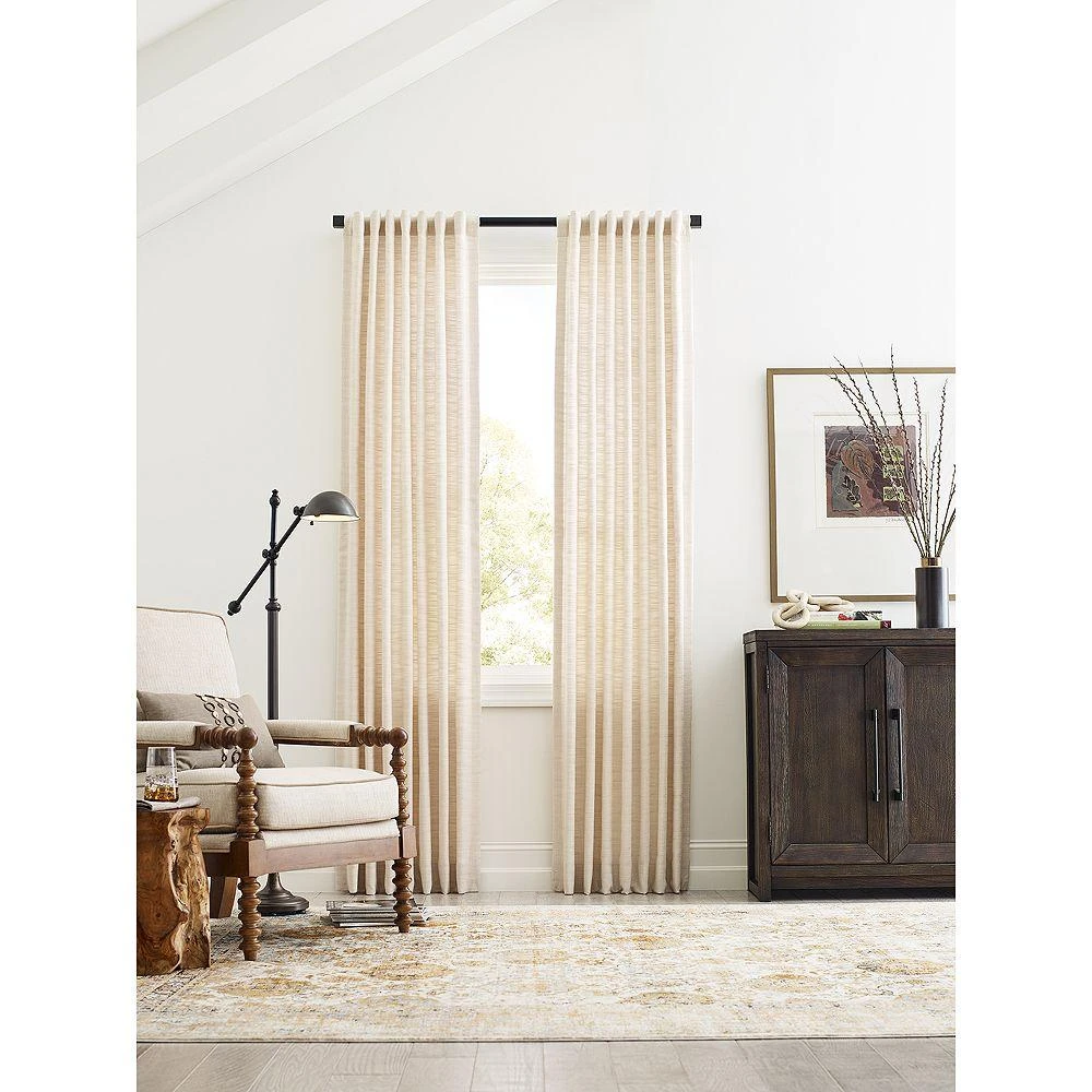 Taylor Light Filtering 3-in-1 Single Curtain Panel, 50" x 96" 商品