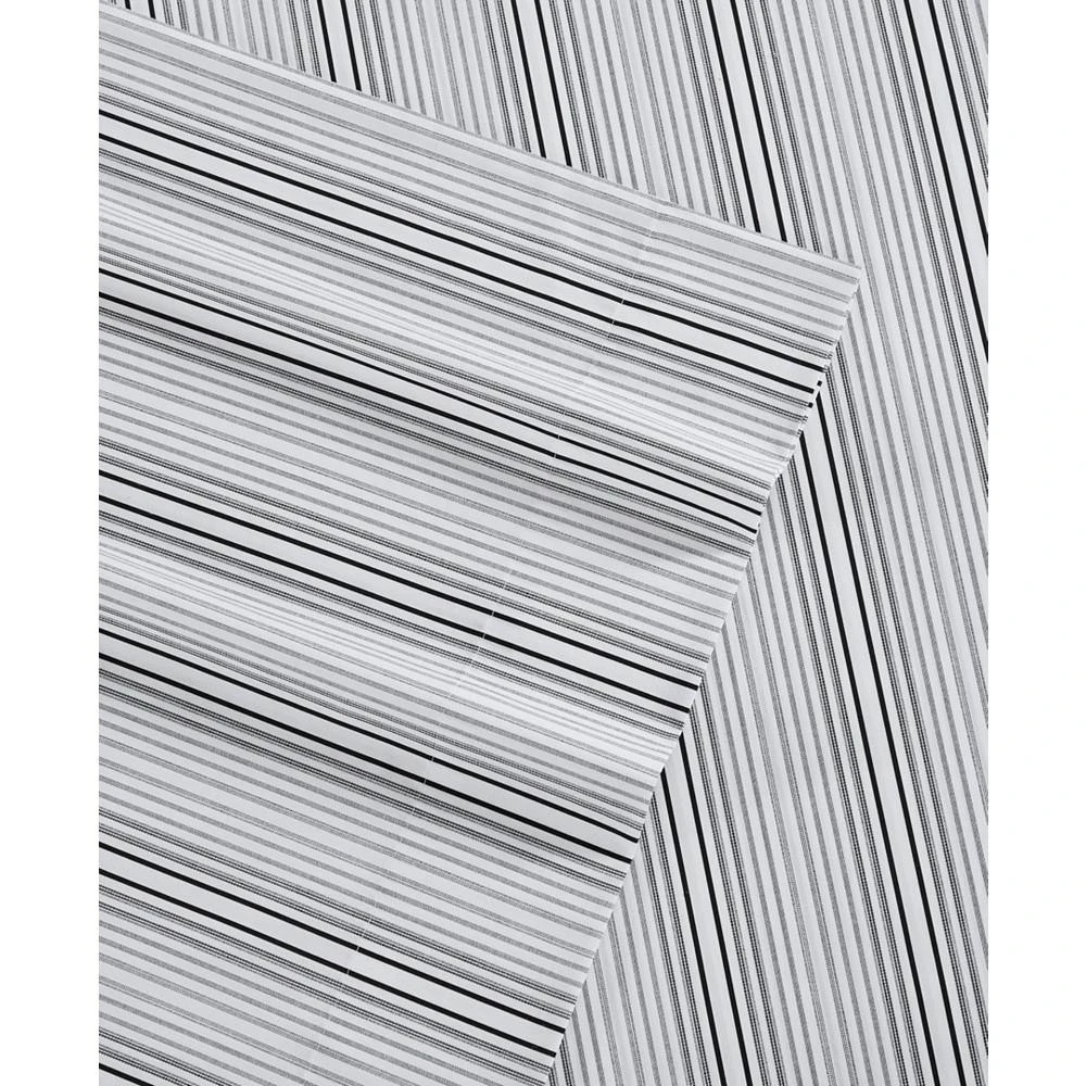 商品Kenneth Cole|CLOSEOUT! Lexington Stripe Cotton 4 Pc Sheet Set,价格¥579,第2张图片详细描述