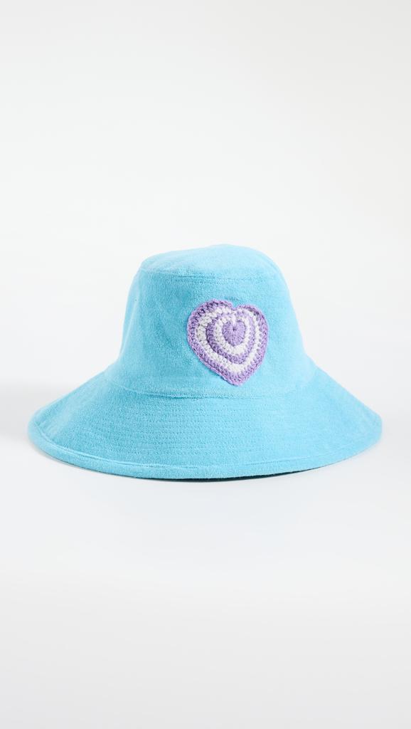 商品Kerri Rosenthal|Kerri Rosenthal Terry Sunny Daze 帽子,价格¥288-¥345,第4张图片详细描述
