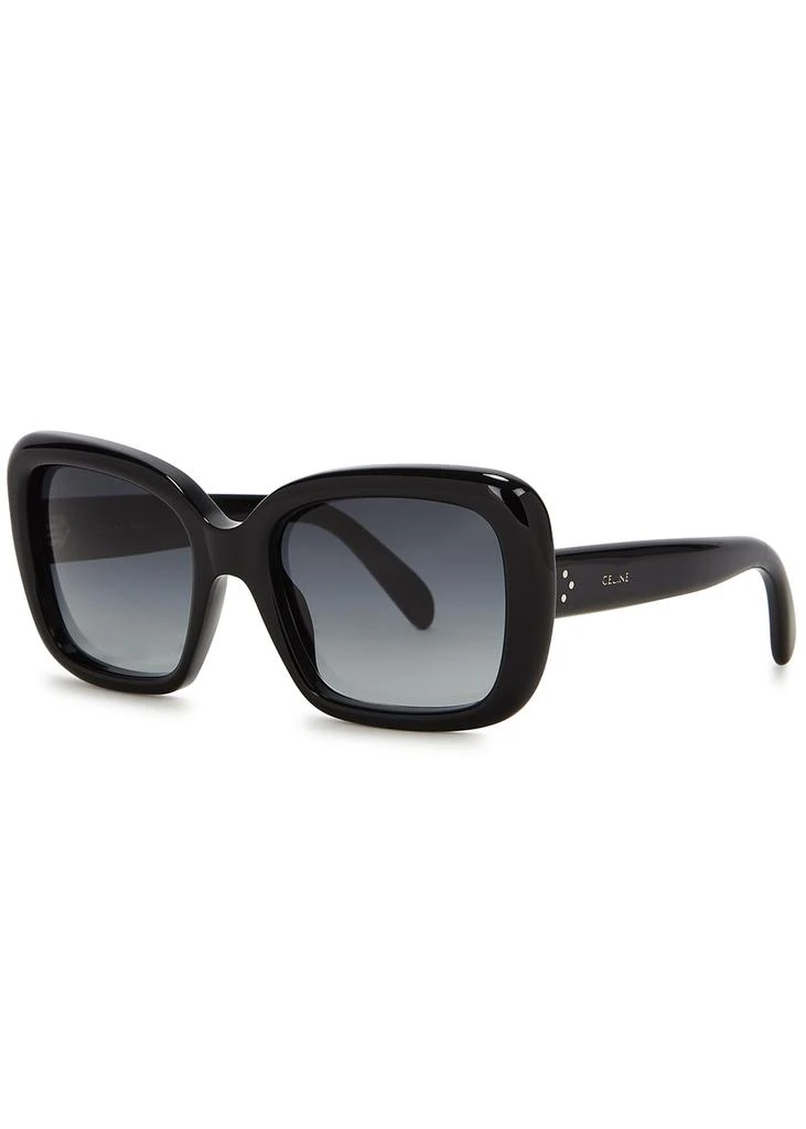 商品Celine|Black oversized sunglasses,价格¥4449,第1张图片